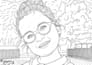 create unique kids coloring book